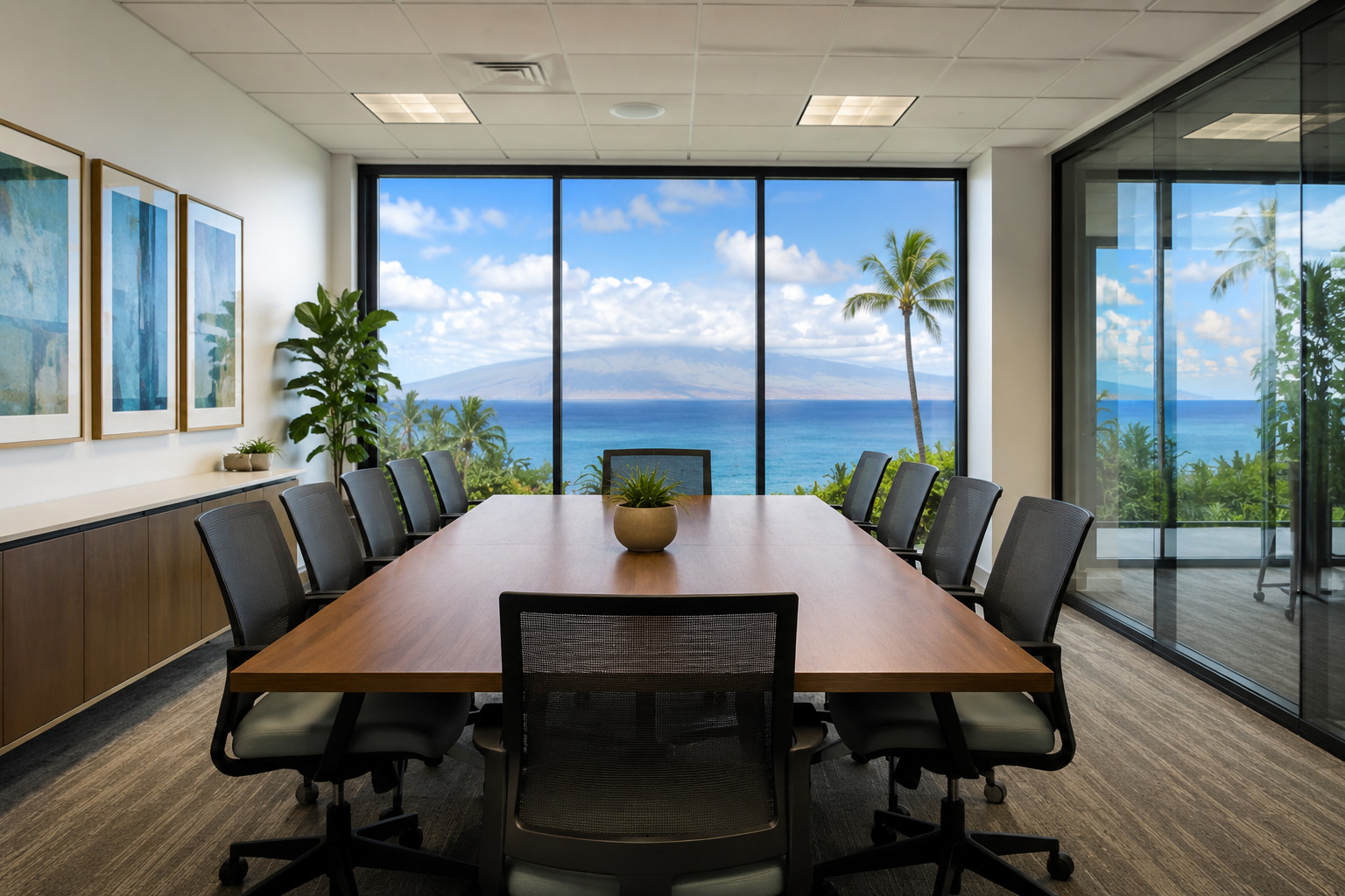 Remote professionals collaborating through cloud-based technology, secure communications, and managed IT solutions for distributed teams.